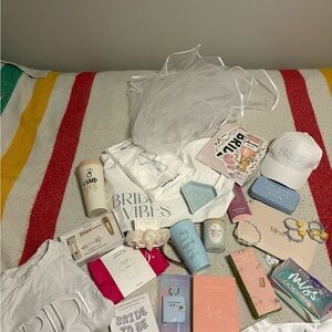 Bride Vibes Apparel and Accessories Set (Miss to Mrs Boxes)